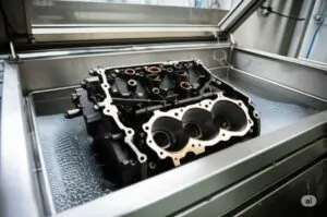Cleaning transmitter parts