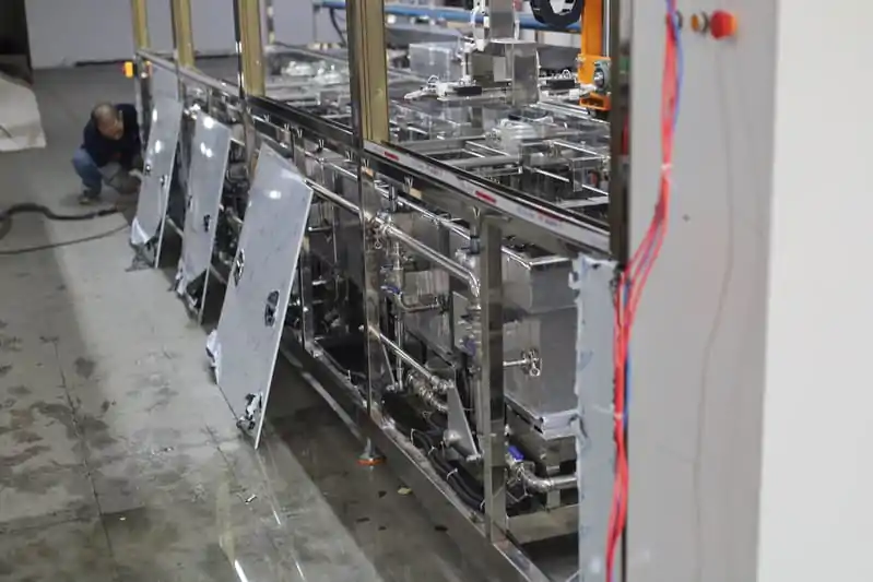 Industrial Ultrasonic Cleaner - Side View