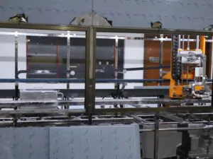 Ultrasonic equipment installation production line