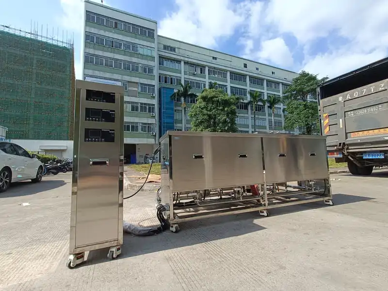 Industrial Ultrasonic Cleaner - In Action